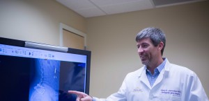 Denver Orthopedic Spine Surgeon - Dr. Lonnie Loutzenhiser working