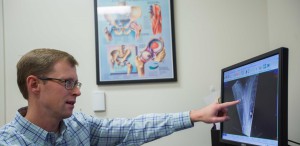 Orthopedic Sports Medicine - Dr. Mitchel Robinson at work