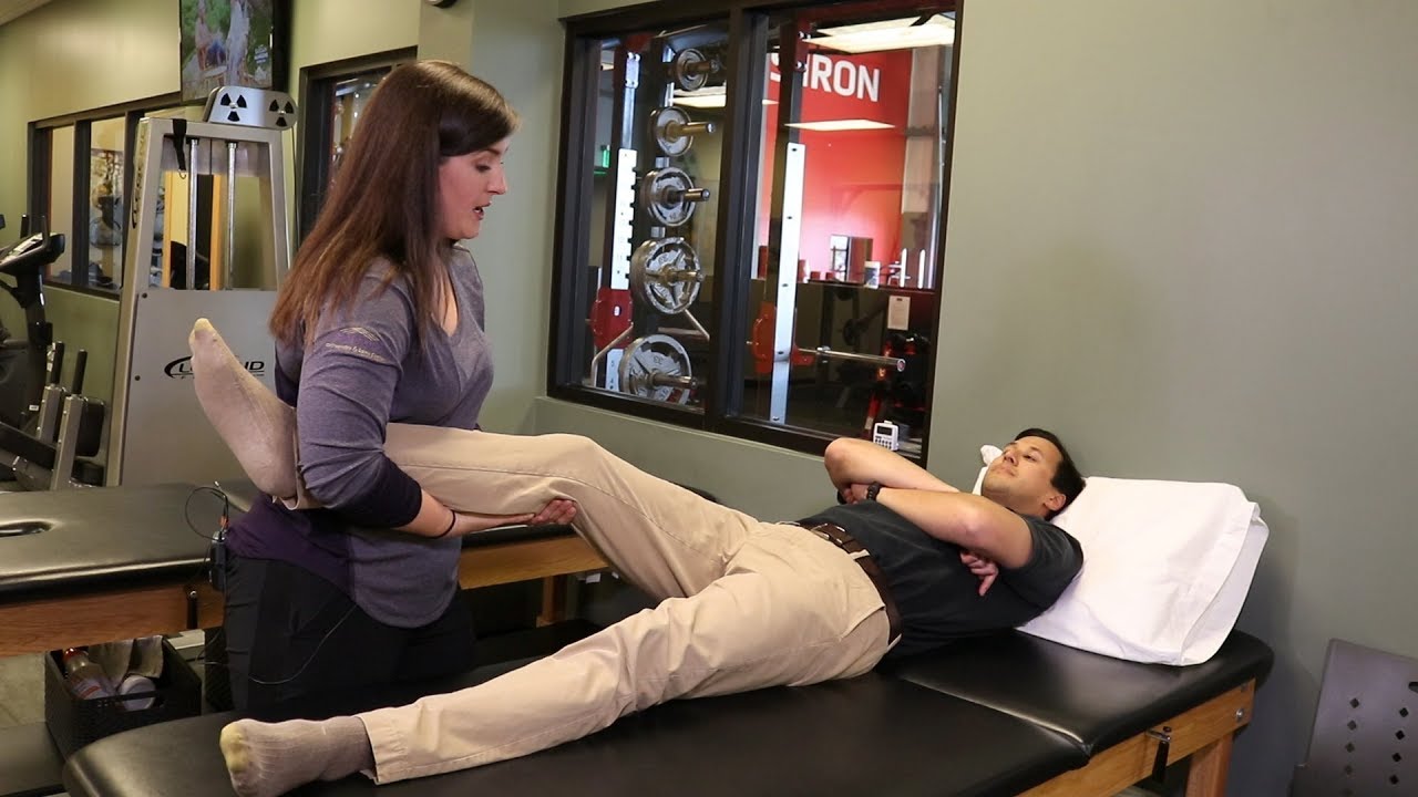 Hip Preservation 13 Using a partner for assisted passive range of motion