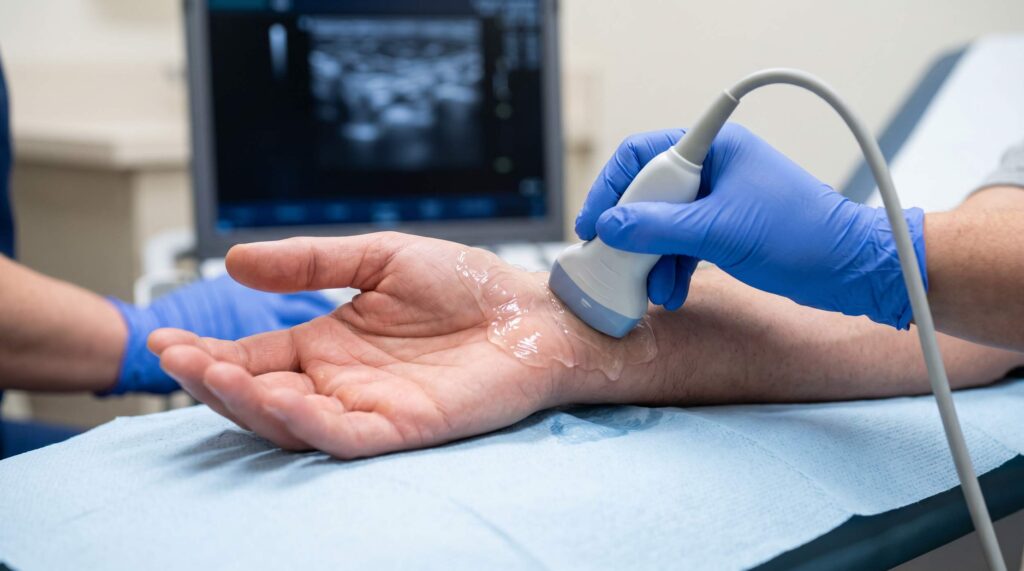 Thread carpal tunnel release
